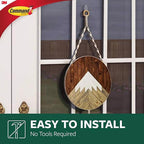 3M 17093CLR-AWES Large Plastic Hook 3-3/8 in. L 1/Pack
