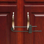 Safety 1st HS170 Black Plastic Decor Slide Lock 2/Pack