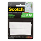 Scotch - RF4730 - Medium Foam Hook and Loop Fastener 3 In. L 2 Pack