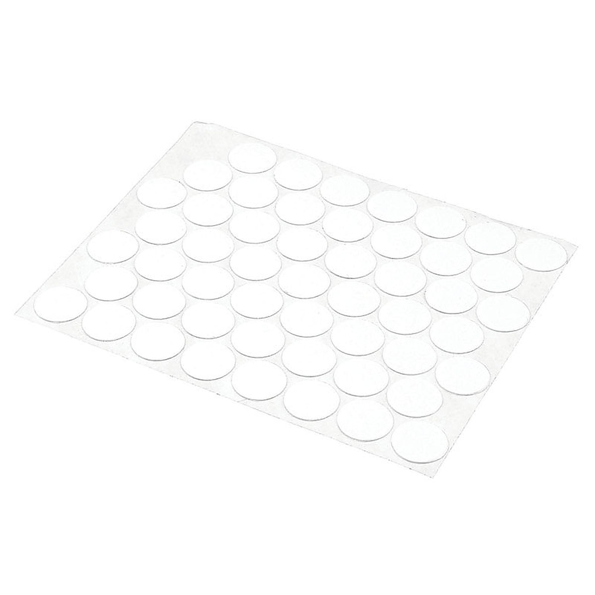 Prime-Line KD16080 Round Plastic Screw Hole Cover 9/16 in. Dia. x 0.3 in. L 53/Pack White