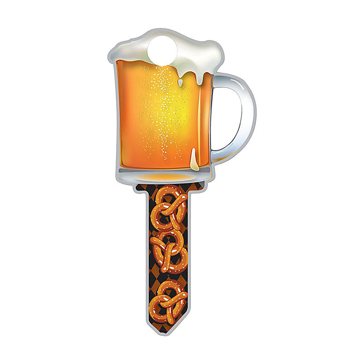 Lucky Line B110S Key Shapes Beer Mug House Key Blank SC1 Double sided For Schlage