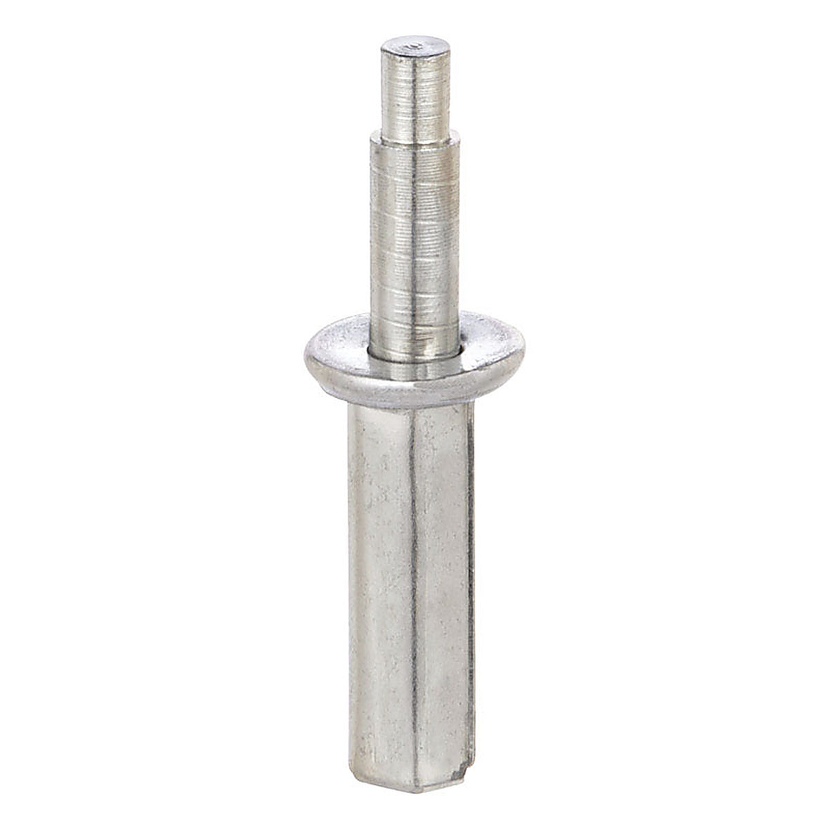 Barton Kramer - 384C - 7/16 In. D X 2-9/16 In. L Mill Silver Steel Bi-Fold Door Pivot 2 Pack