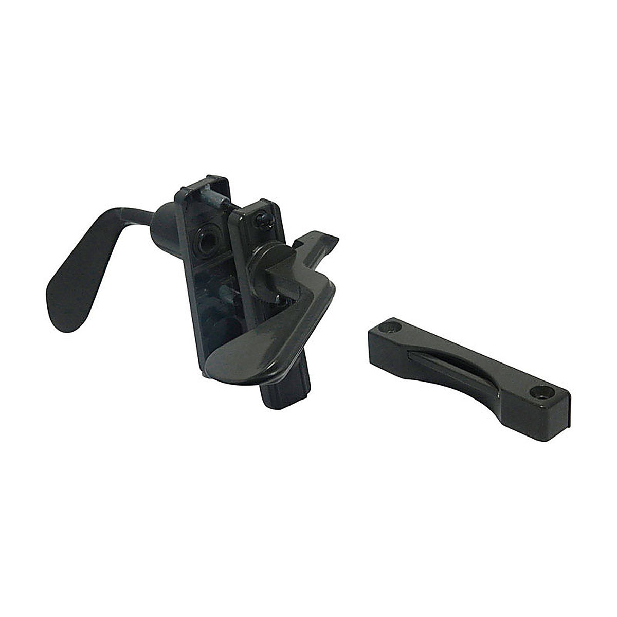 Barton Kramer - 1803C - Bronze Black Aluminum Inswing Latch 1 Pack