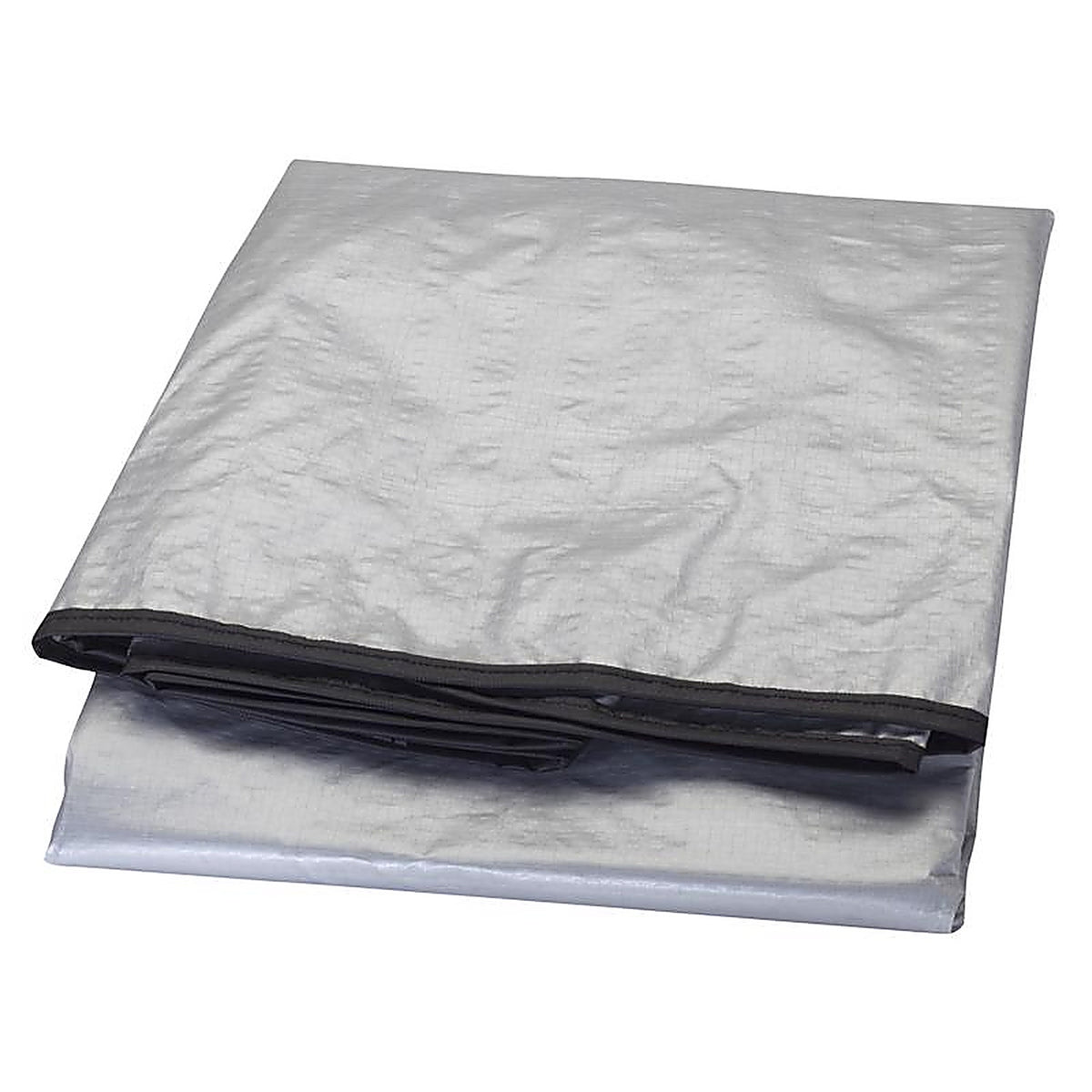M-D 3426 30 in. H x 34 in. W Polyethylene Gray Round Central Air Conditioner Cover