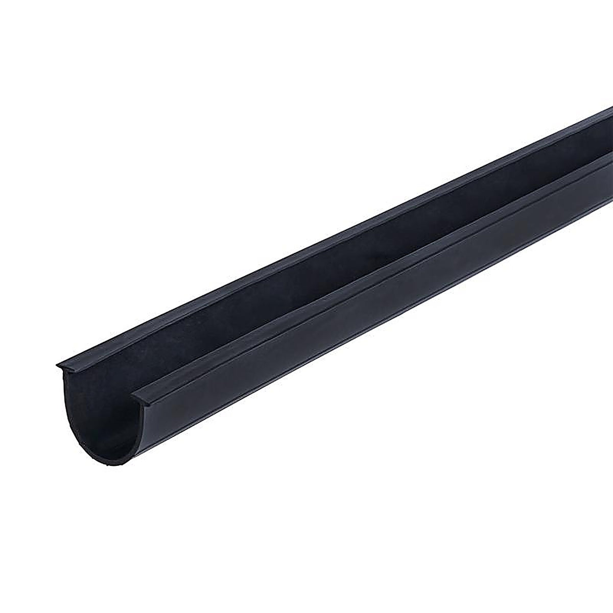 M-D 8462 Black Vinyl Replacement Bottom For Garage Doors, Garage Doors 18 ft. L x 2-5/8 in.