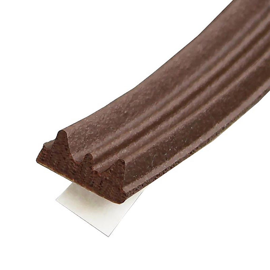 M-D 2592 Brown Rubber Weather Stripping Tape For Doors and Windows, Doors and Windows