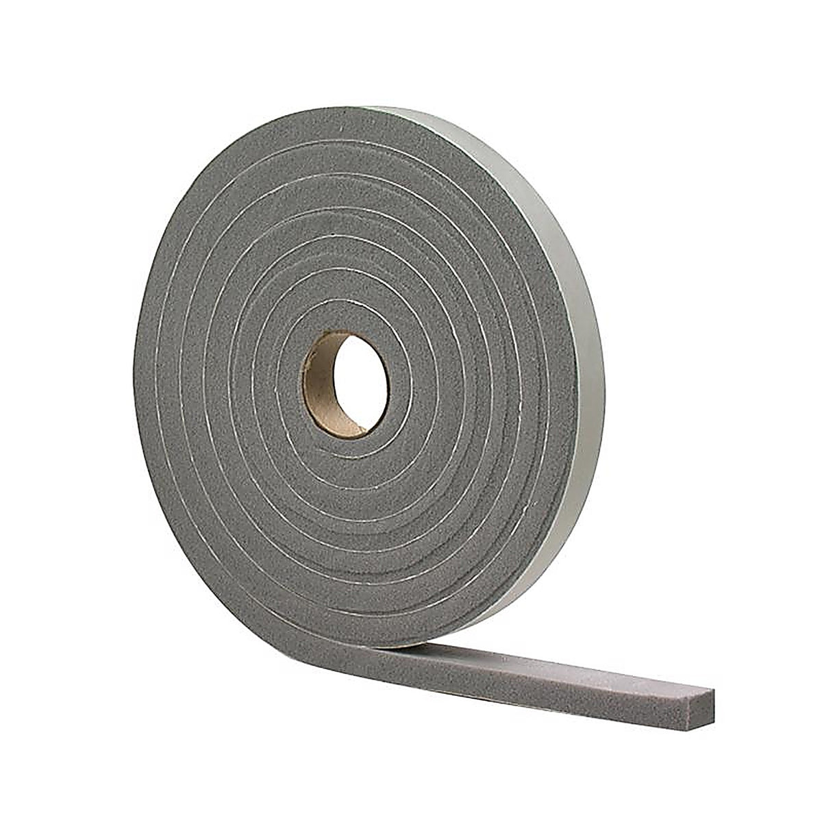 M-D 2238 Gray Vinyl and Foam Weather Stripping Tape For Doors, Doors 17 ft. L x 1/8 in.