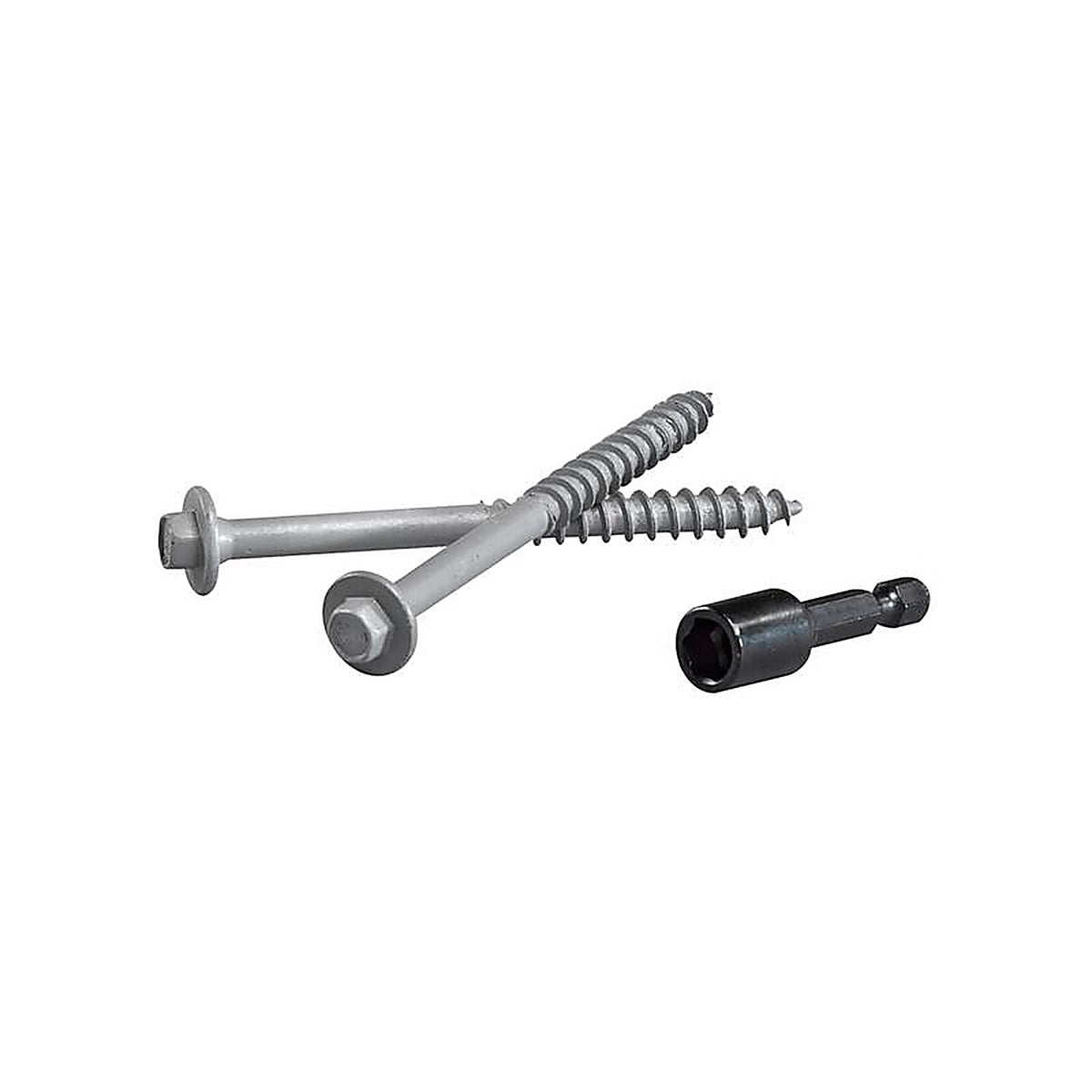 FastenMaster FMLL005-12 LedgerLok No. 14 x 5 in. L Hex Epoxy Wood Screws 12/Pack