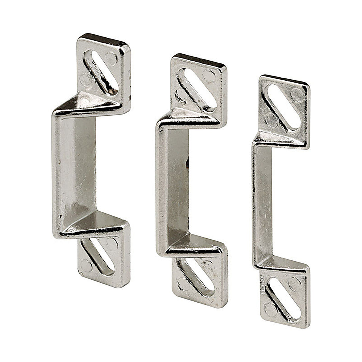 Prime-Line - K 5148 - Silver Zinc Die-Cast Door Strike 3 Piece