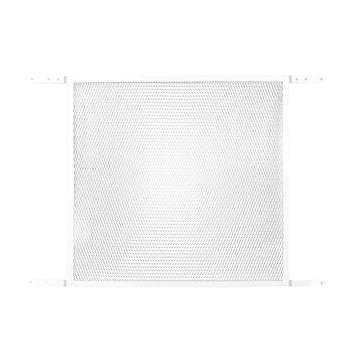 M-D 33118 White Aluminum Door Grille 1/pc.