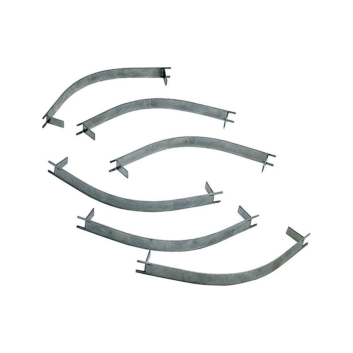 Barton Kramer - 626C - Gray Stainless Steel Screen Clip 6 Pack