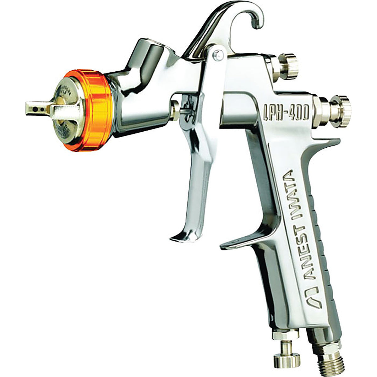 Iwata 5673 LPH400-LVX eXtreme Basecoat 1.4mm Gravity Spray Gun & 1000ml Center Post Gravity Cup