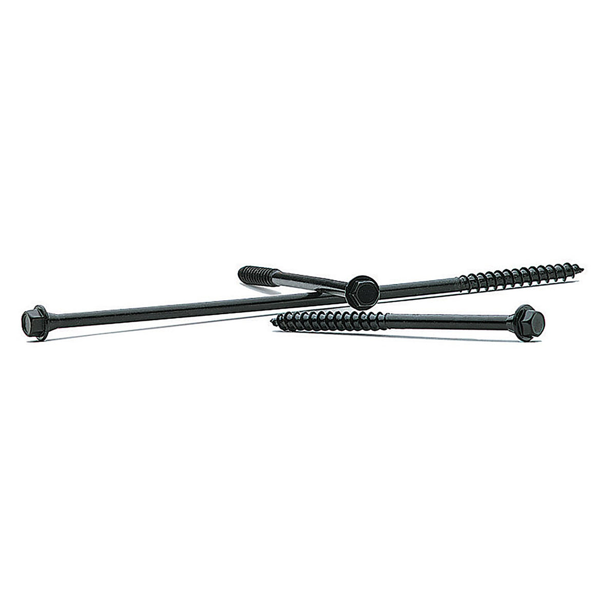Fastenmaster - LOG012 - Olylog No. 12 X 12 In. L HEX Drive HEX Head Coarse Log Home Fastener