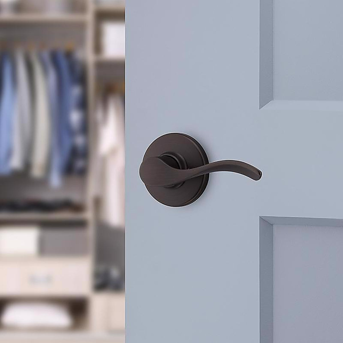 Kwikset - 94880-519 - Balboa Venetian Bronze Dummy Lever Right Handed