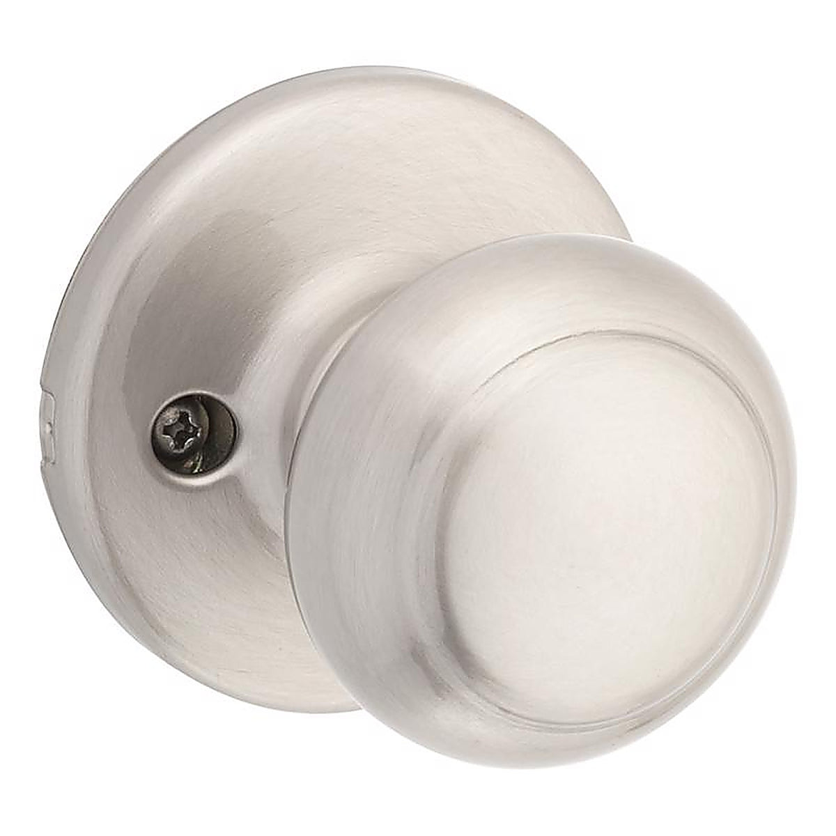 Kwikset - 94880-490 - Cove Satin Nickel Dummy Knob Right or Left Handed