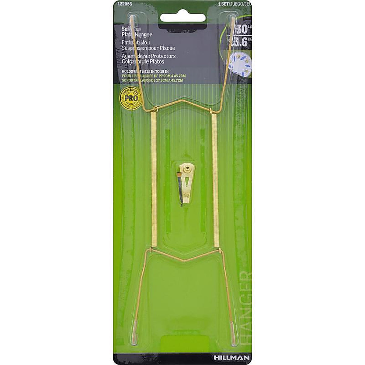 Hillman - 122056 - Steel Plate Hanger 1 Pack