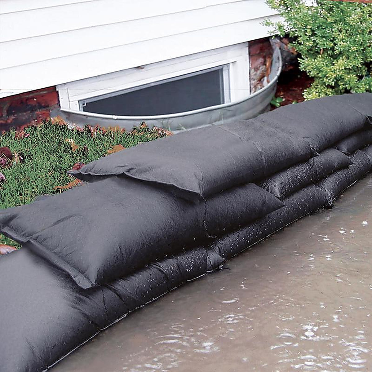 Quick Dam - QD1224-6ES - Flood Bags 3.5 In. H X 12 In. W X 24 In. L Sandless Sandbags 6 Pack