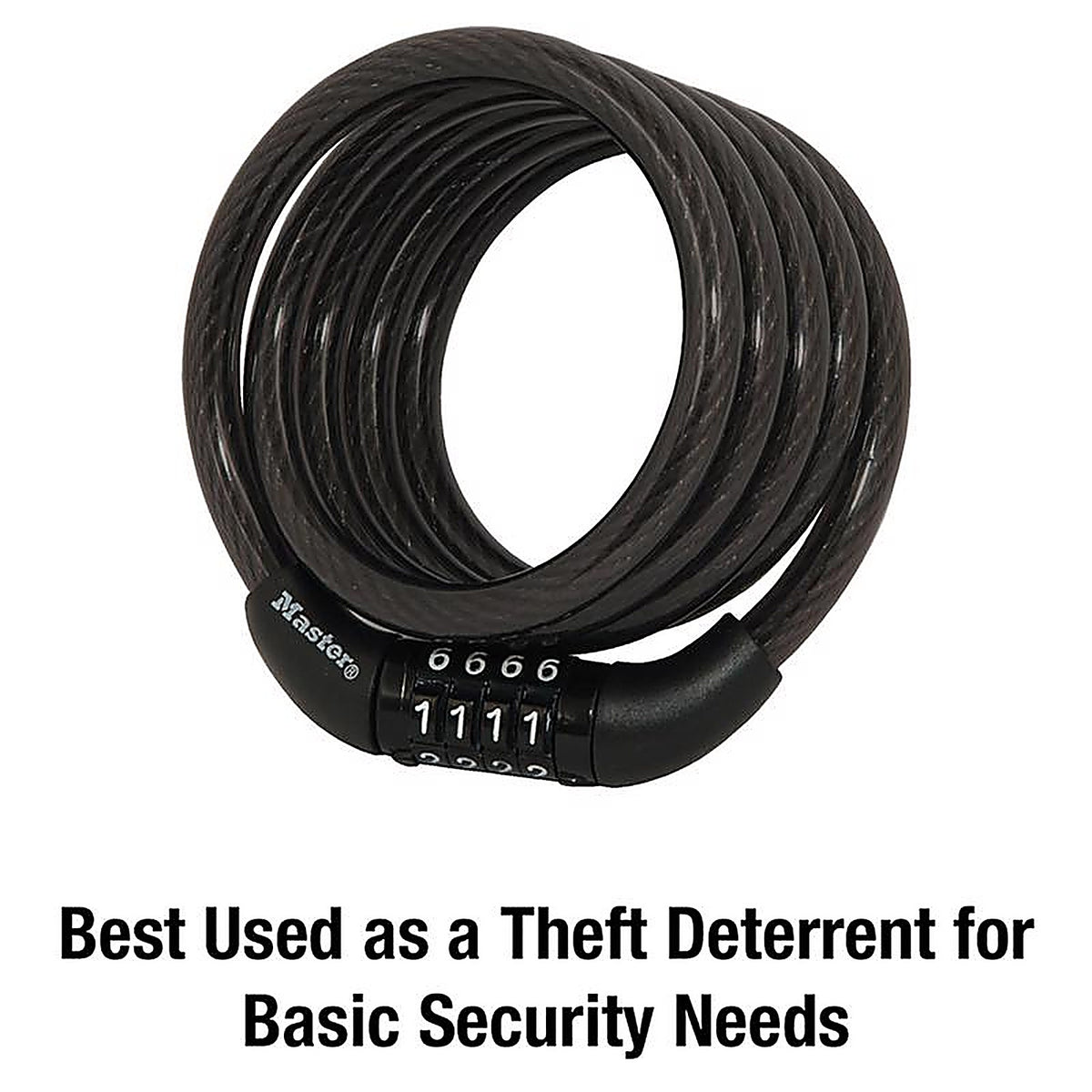 Master Lock - 8143D - 5/16 In. D X 48 In. L Vinyl Coated Steel Locking Cable
