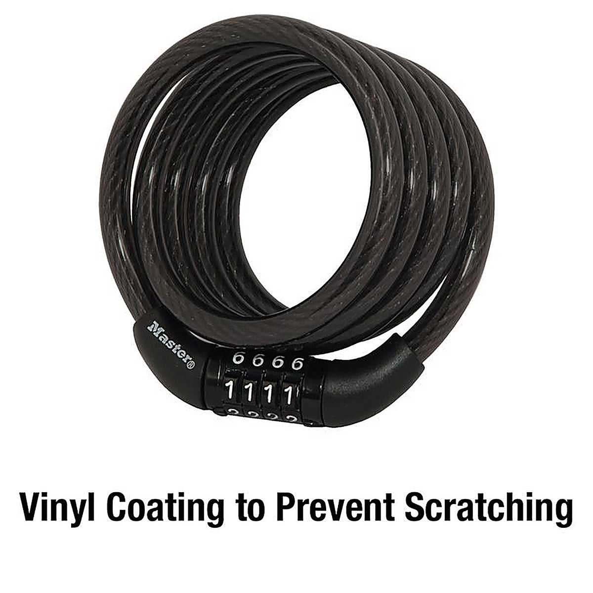 Master Lock - 8143D - 5/16 In. D X 48 In. L Vinyl Coated Steel Locking Cable