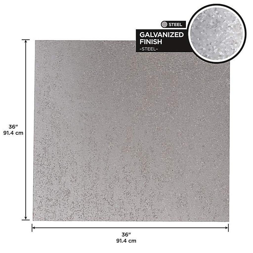M-D 57851 3 in. Steel Sheet Metal