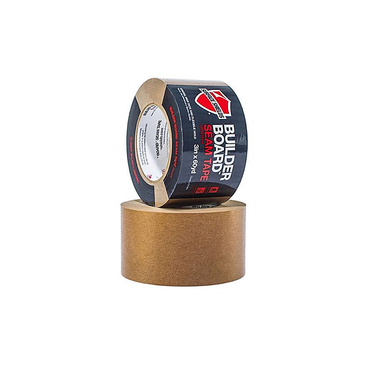 Surface Shields - BLD072 - Builder Board Tape 3 In. W X 180 Ft. L Indoor Seam Tape