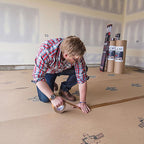 Surface Shields - BLD072 - Builder Board Tape 3 In. W X 180 Ft. L Indoor Seam Tape