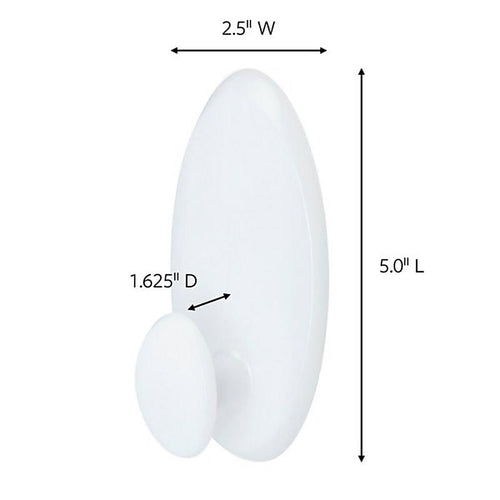 3M 17019-ES Large Plastic Clothes Hanger 5 in. L 1/Pack