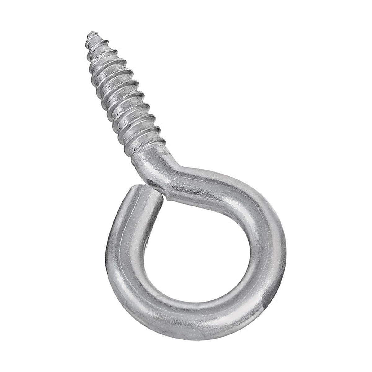 National Hardware N220-442 0.30 in. D X 2-7/8 in. L Polished Stainless Steel Screw Eye 150 lb. cap. 1 pk
