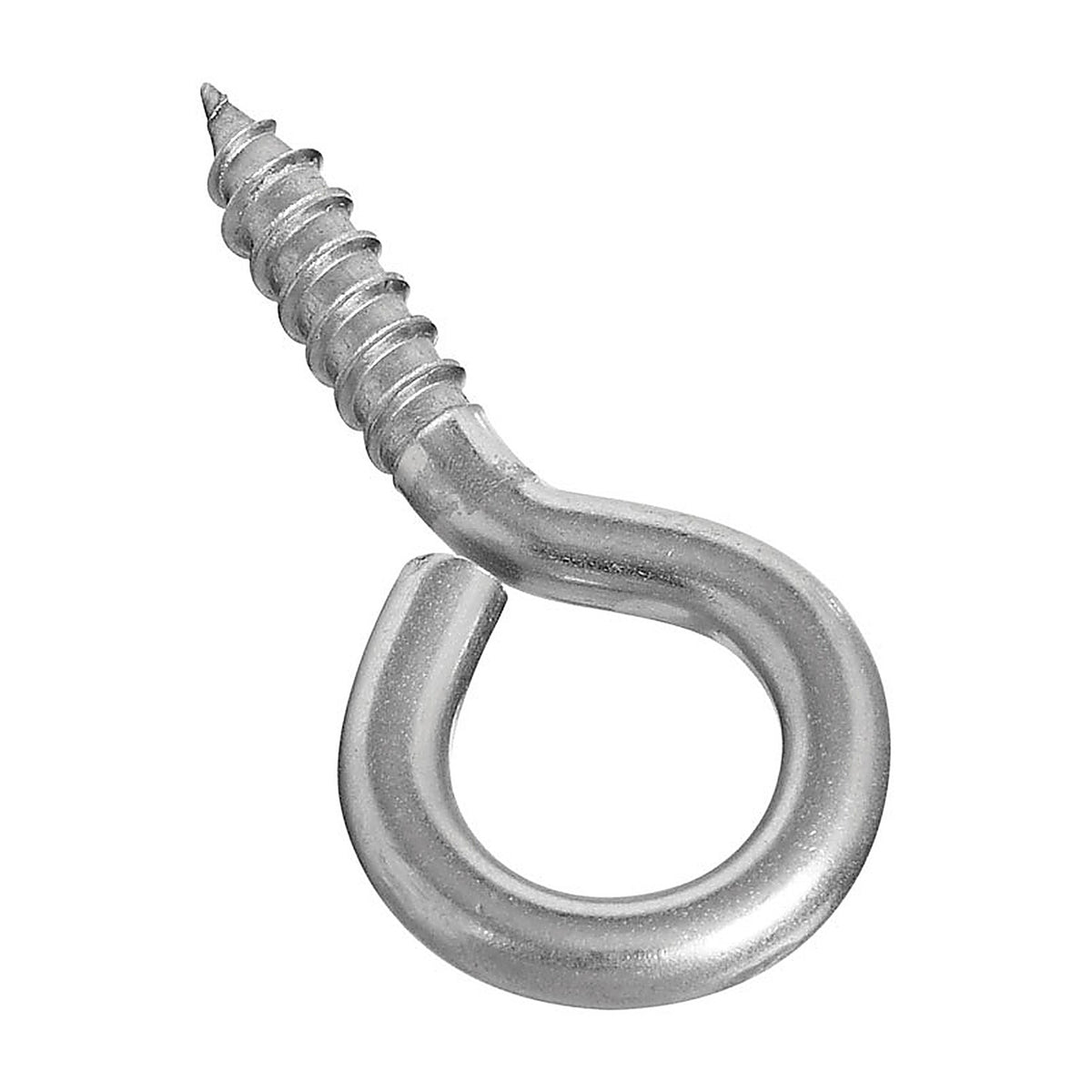 National Hardware N220-467 0.22 in. D X 2-3/16 in. L Polished Stainless Steel Screw Eye 75 lb. cap. 1 pk