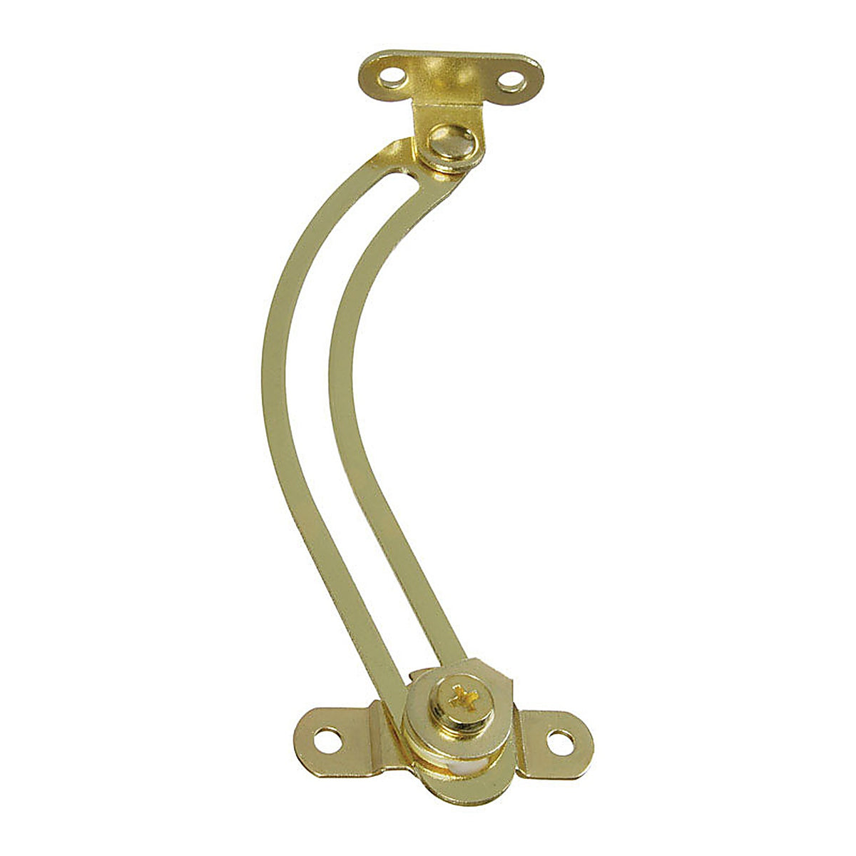 National Hardware N208-652 Brass-Plated Steel Right Hand Friction Lid Support 3/4 in. 5-17/32 in. 1 pk