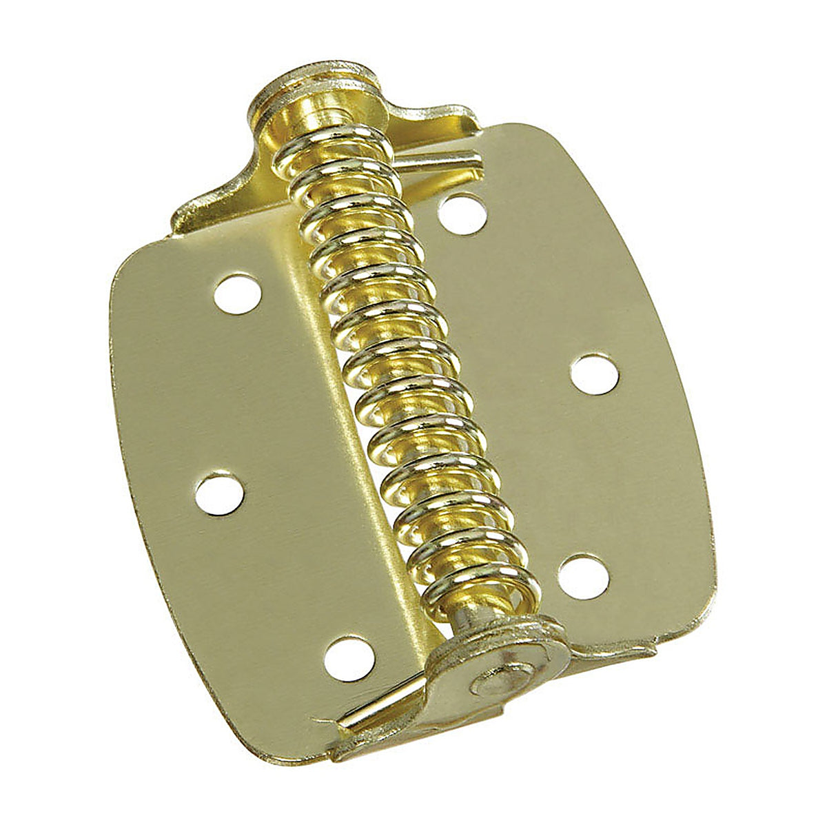 National Hardware N240-481 2 in. L Brass-Plated Spring Hinge 2/Pack