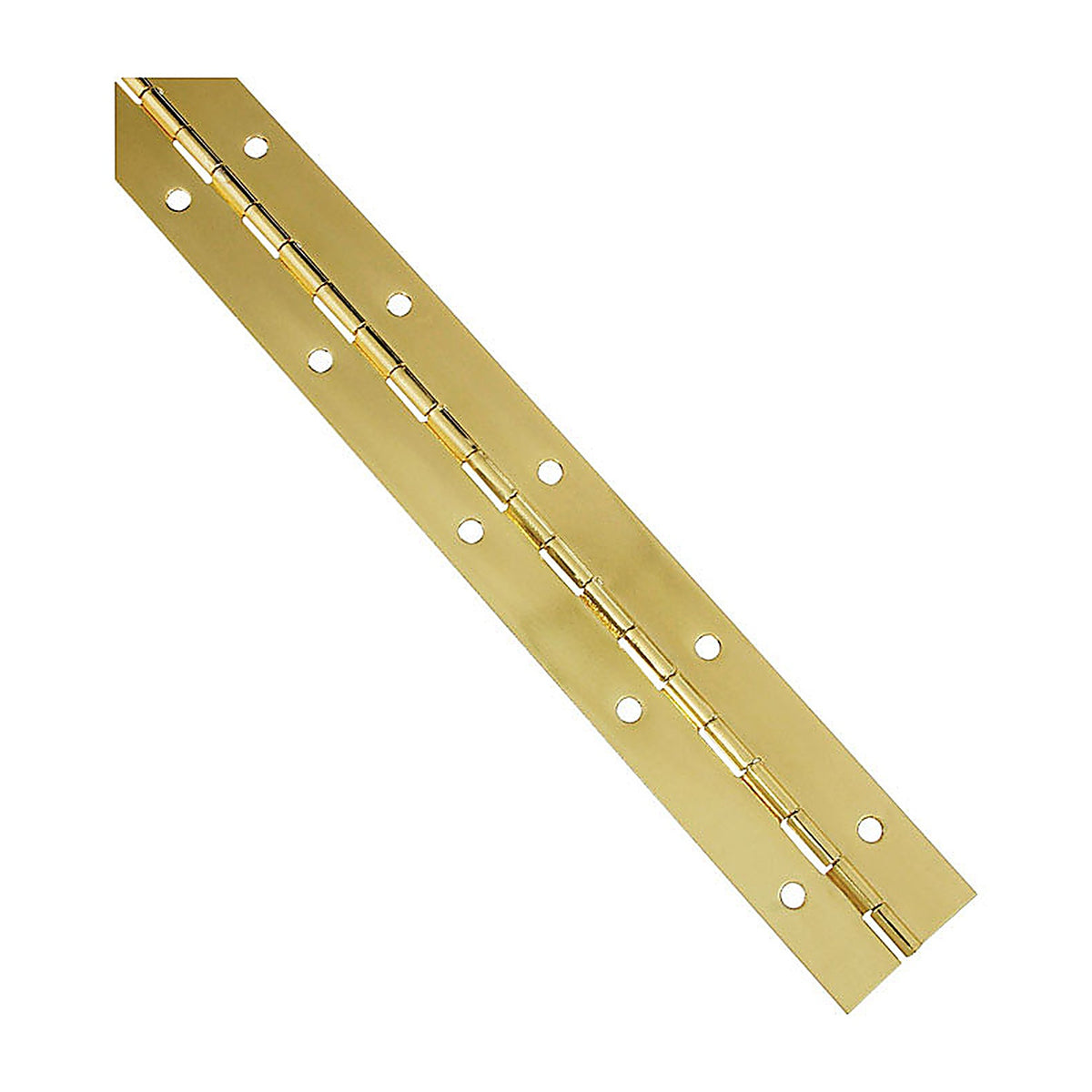National Hardware - N265-363 - 12 In. L Brass-Plated Continuous Hinge 1 Pack