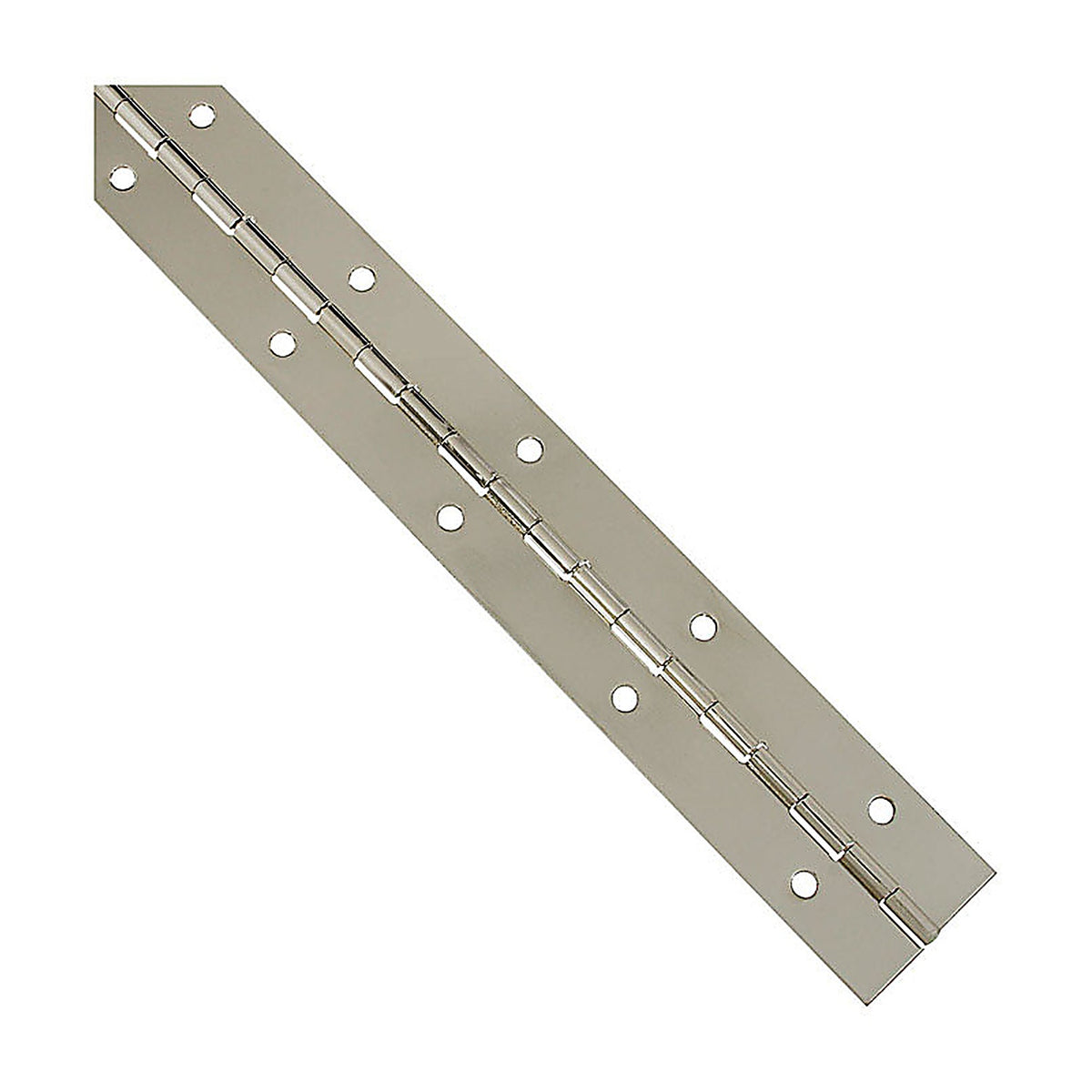 National Hardware N265-389 12 in. L Nickel Continuous Hinge 1/Pack