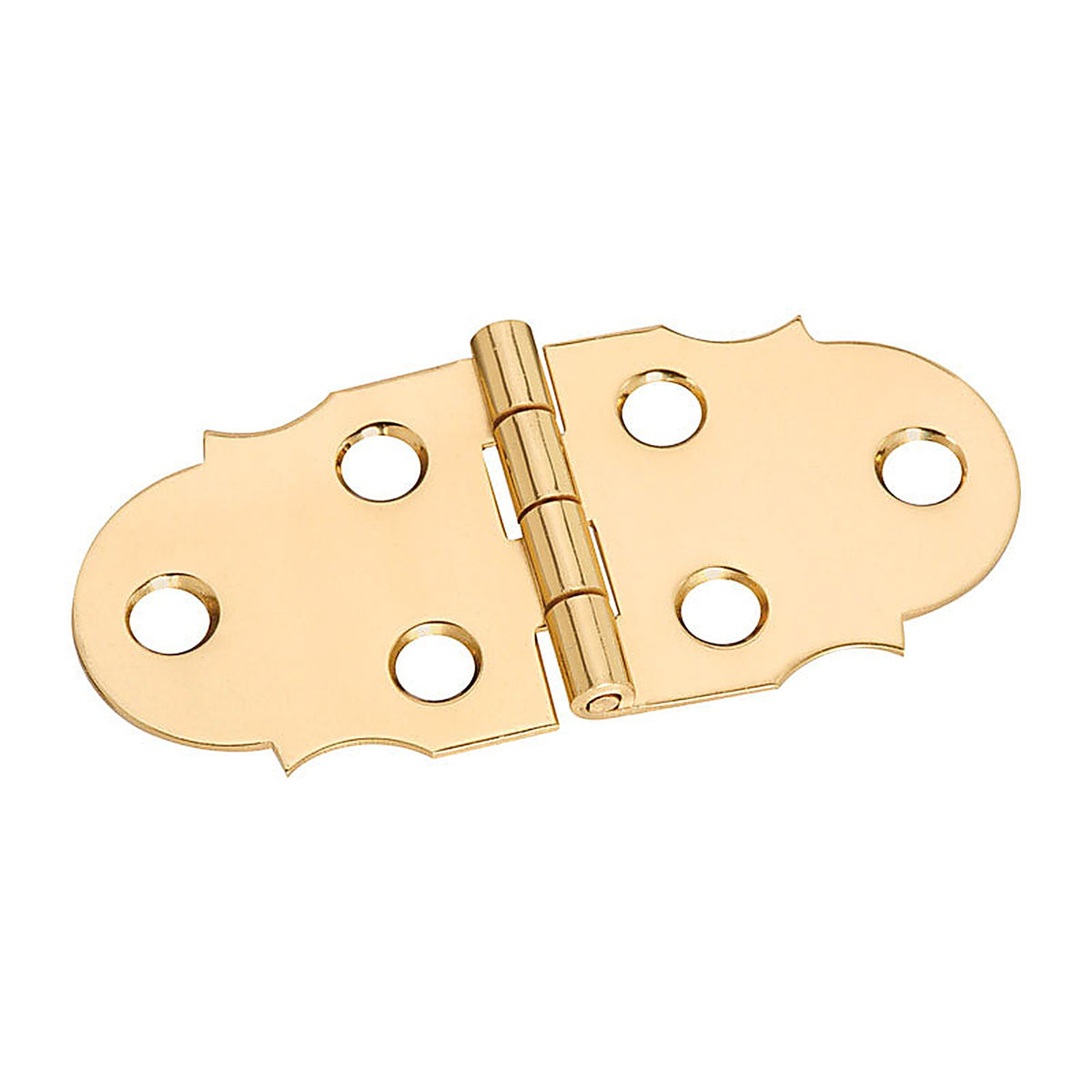 National Hardware - N211-805 - 1-5/16 In. L Brass-Plated Door Hinge 2 Pack