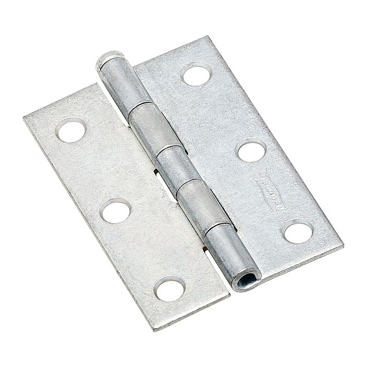 National Hardware N142-034 3 in. L Zinc-Plated Narrow Hinge 2/Pack