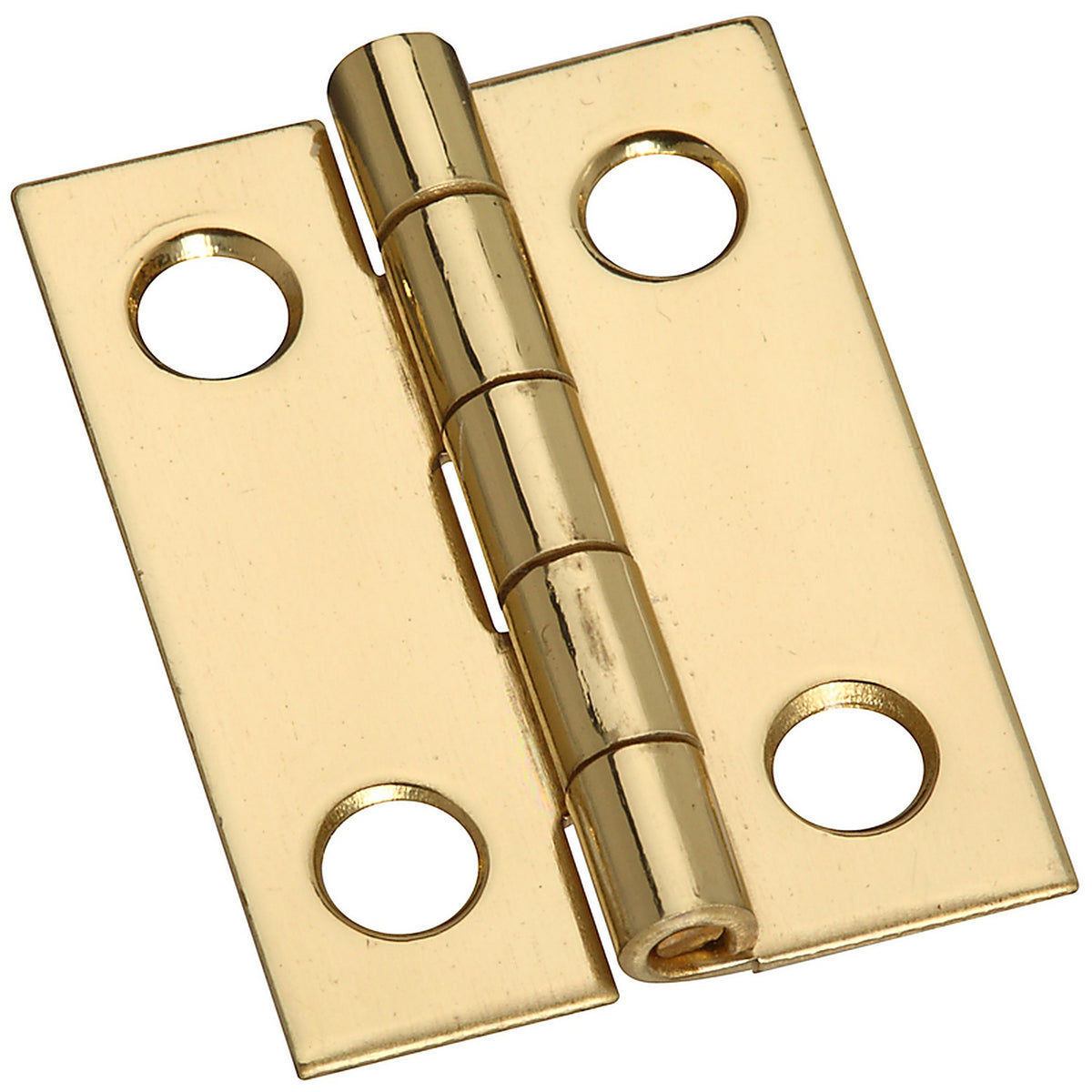 National Hardware N211-177 1 in. L Solid Brass Broad Hinge 1 pk