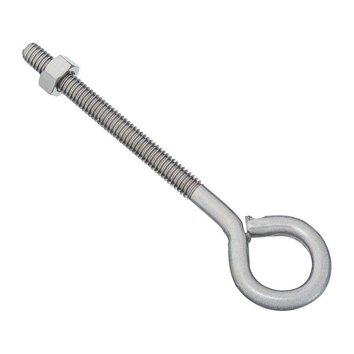 National Hardware N221-630 5/16 in. X 5 in. L Stainless Steel Eyebolt Nut Included