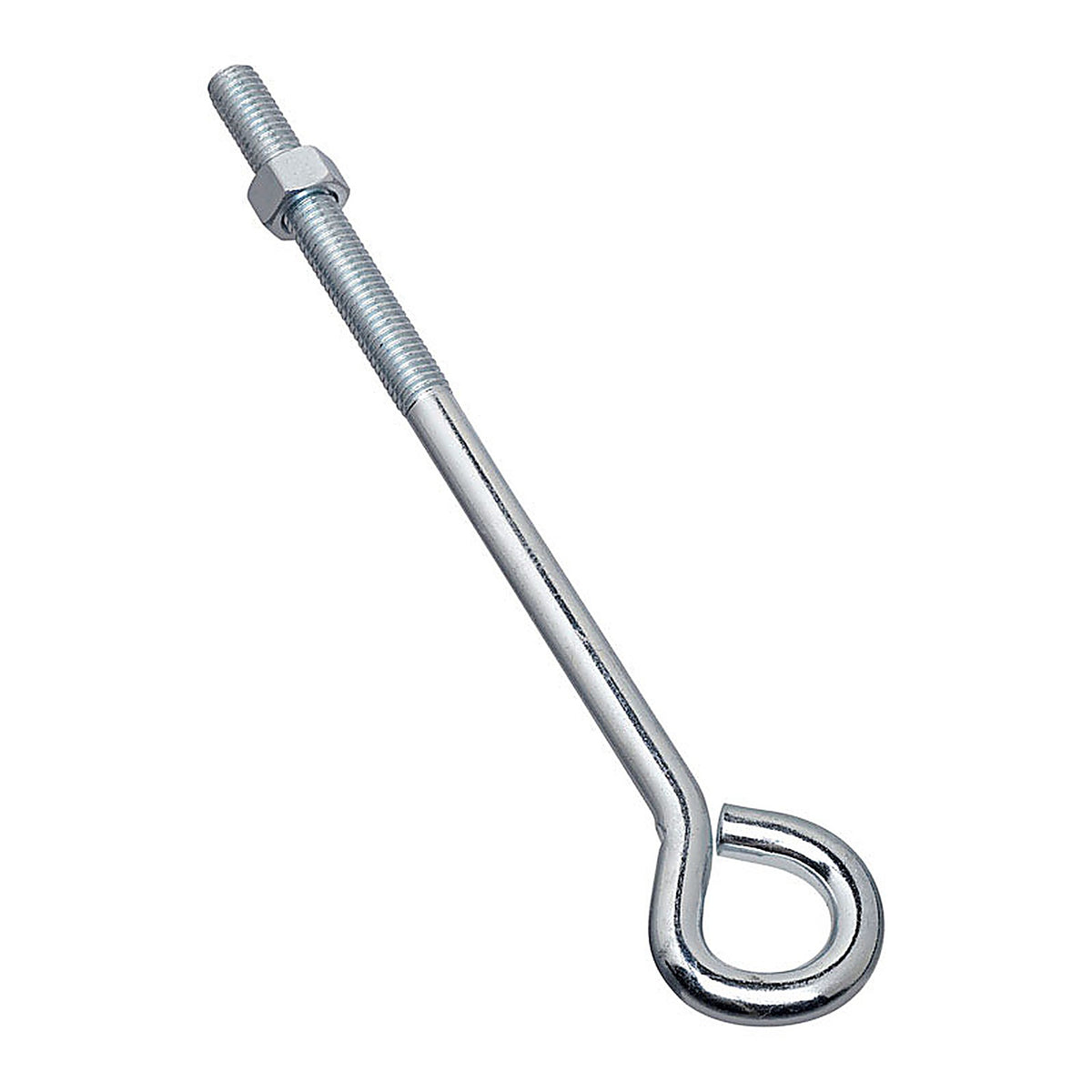 National Hardware N221-333 1/2 in. x 10 in. L Zinc-Plated Steel Eyebolt Nut Included