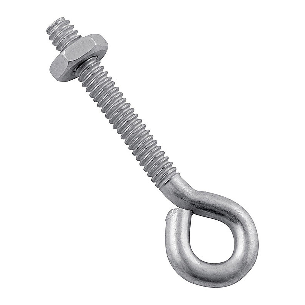 National Hardware N221-069 3/16 in. x 2 in. L Zinc-Plated Steel Eyebolt Nut Included