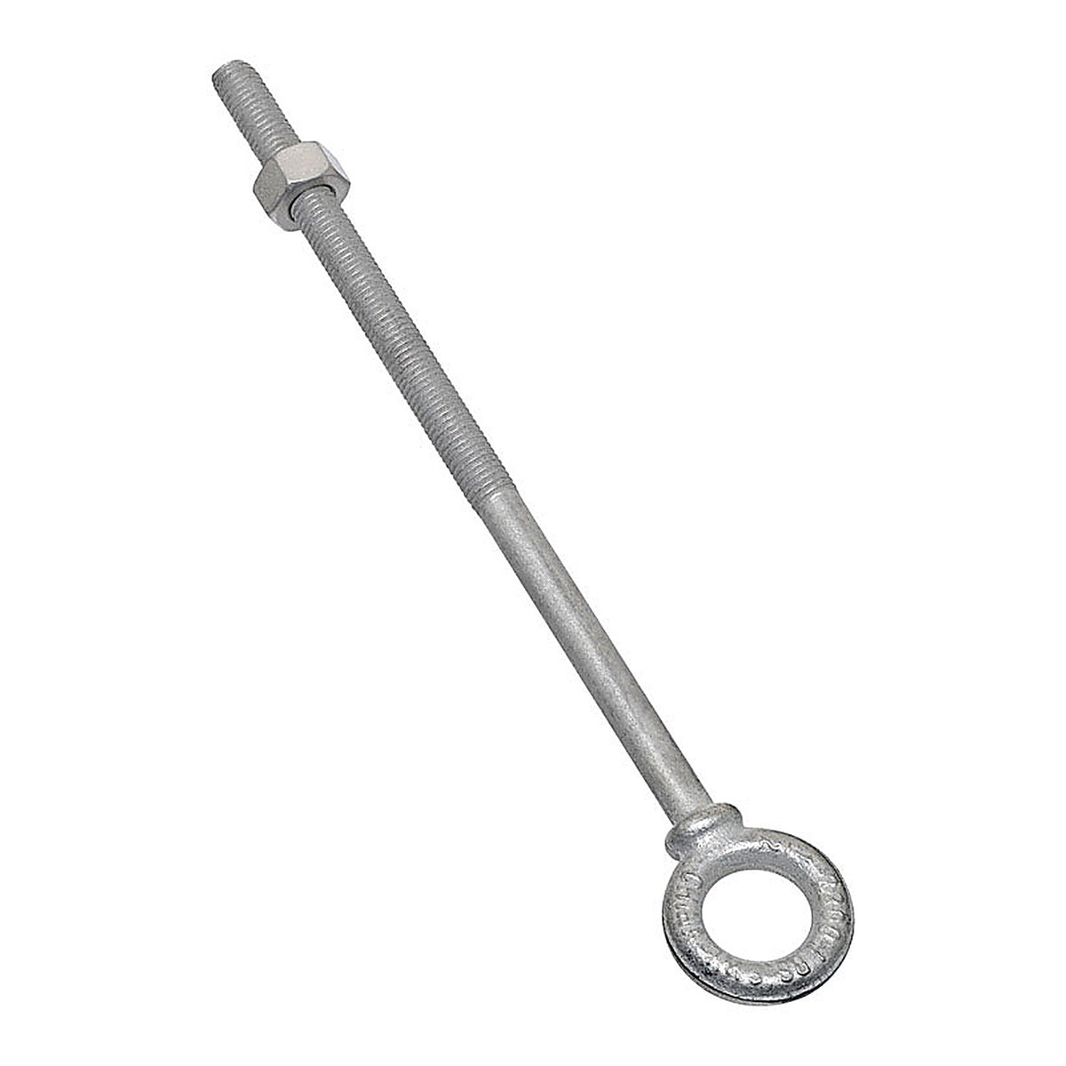 National Hardware N245-183 1/2 in. S X 10 in. L Hot Dipped Galvanized Steel Eyebolt Nut Included