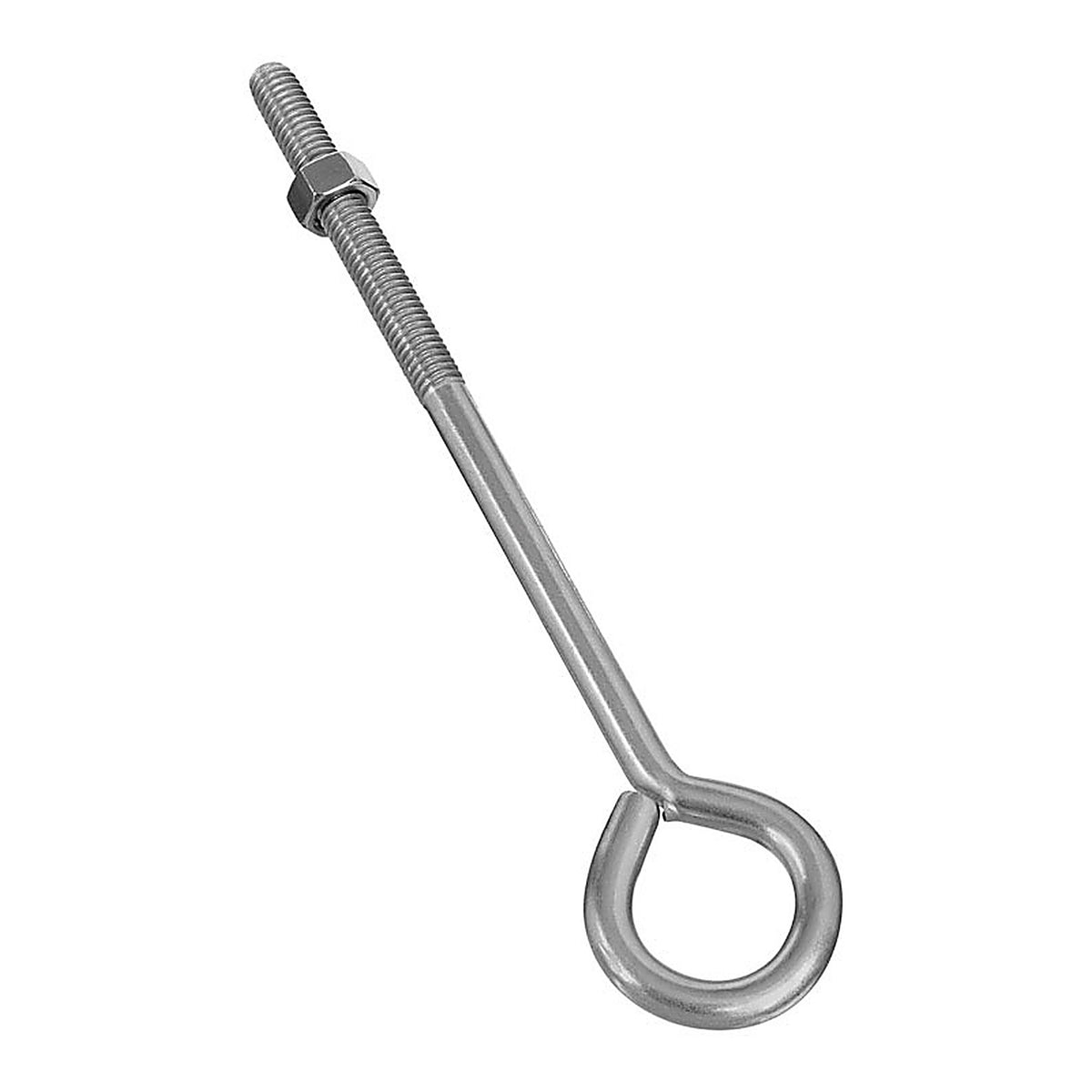 National Hardware N221-671 3/8 in. X 8 in. L Stainless Steel Eyebolt Nut Included