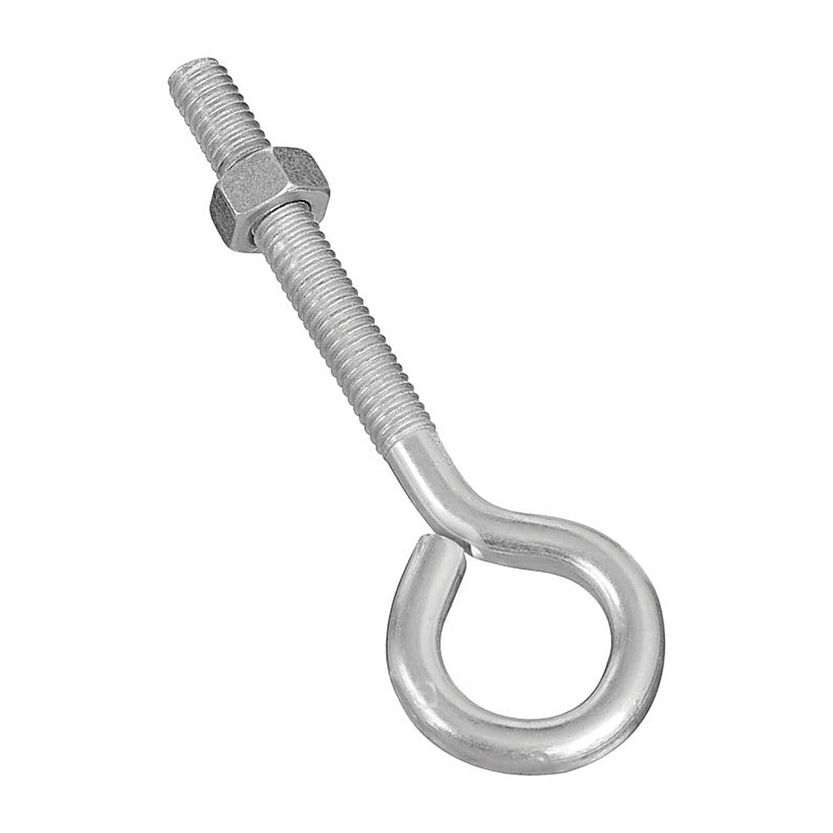 National Hardware N221-226 5/16 in. x 4 in. L Zinc-Plated Steel Eyebolt Nut Included