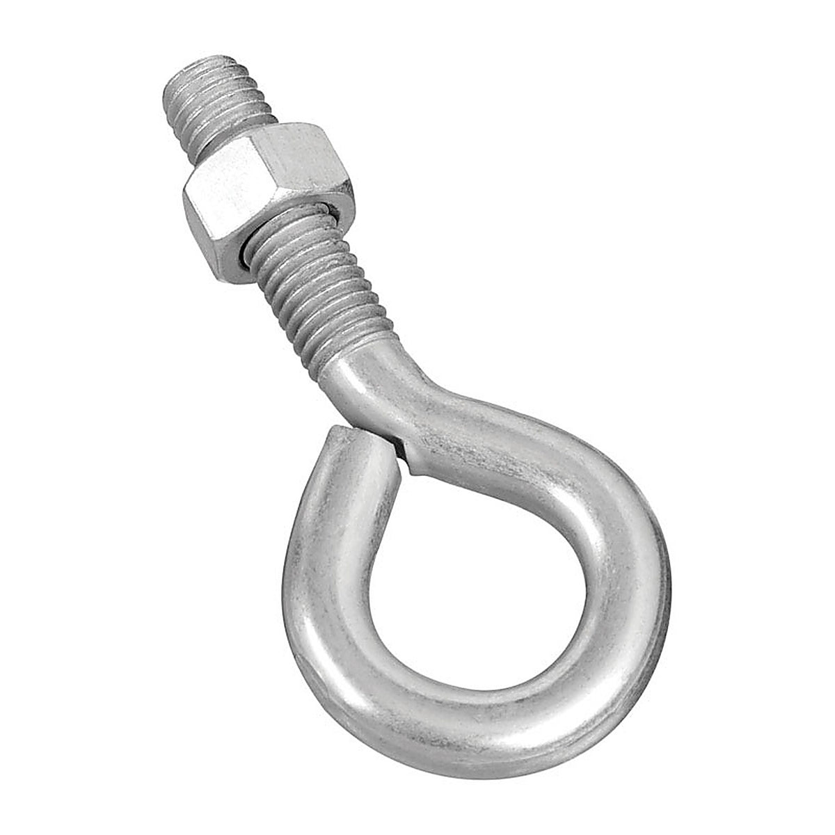 National Hardware N221-309 1/2 in. x 4 in. L Zinc-Plated Steel Eyebolt Nut Included