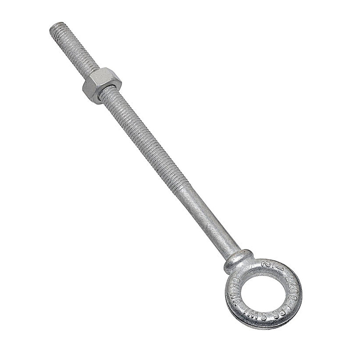 National Hardware N245-175 1/2 in. S X 8 in. L Hot Dipped Galvanized Steel Eyebolt Nut Included