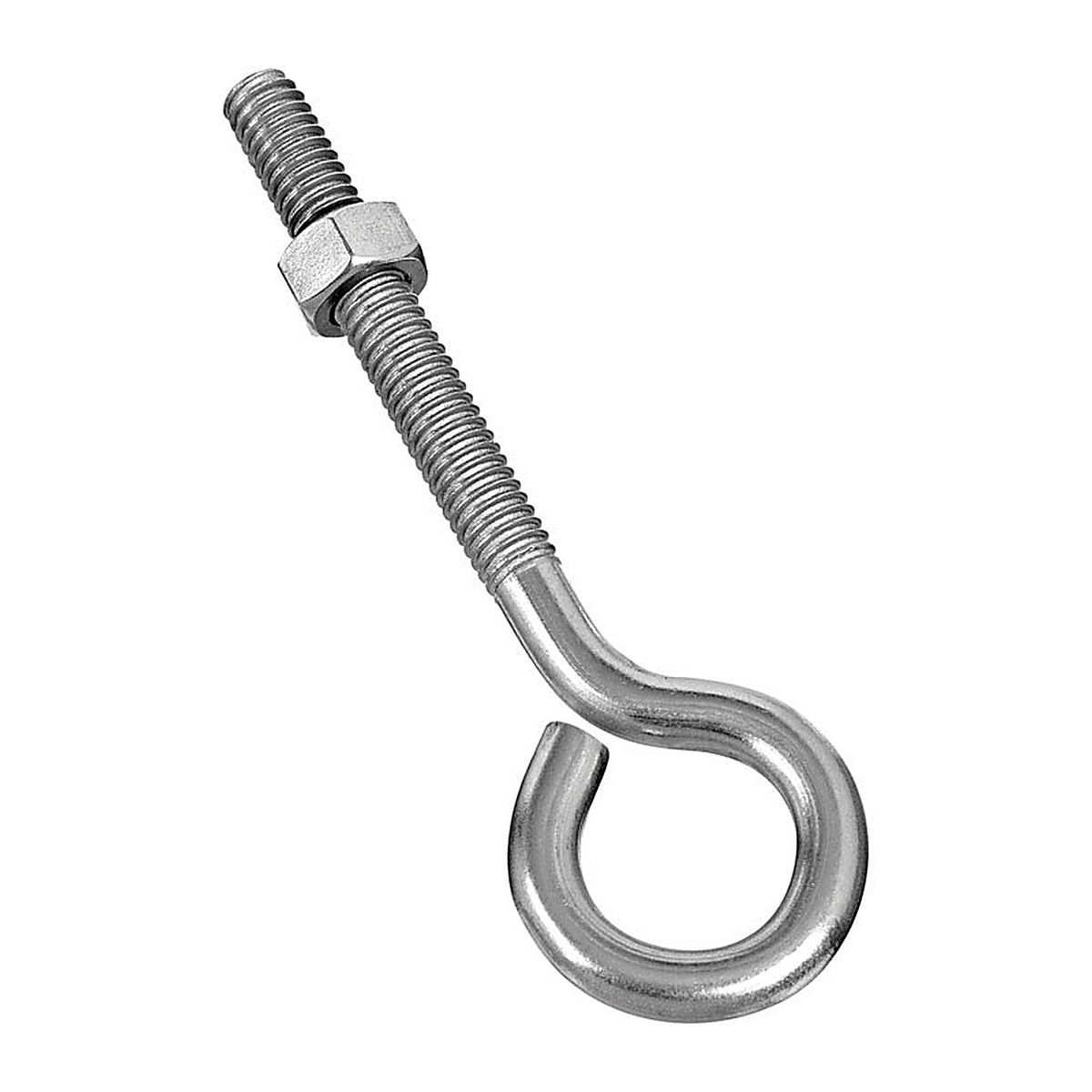 National Hardware N221-622 5/16 in. X 4 in. L Stainless Steel Eyebolt Nut Included