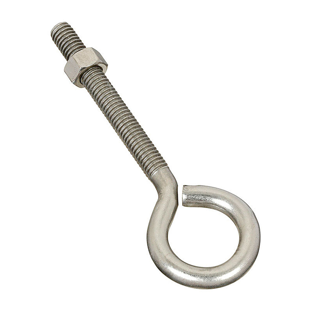 National Hardware N221-655 3/8 in. X 5 in. L Stainless Steel Eyebolt Nut Included