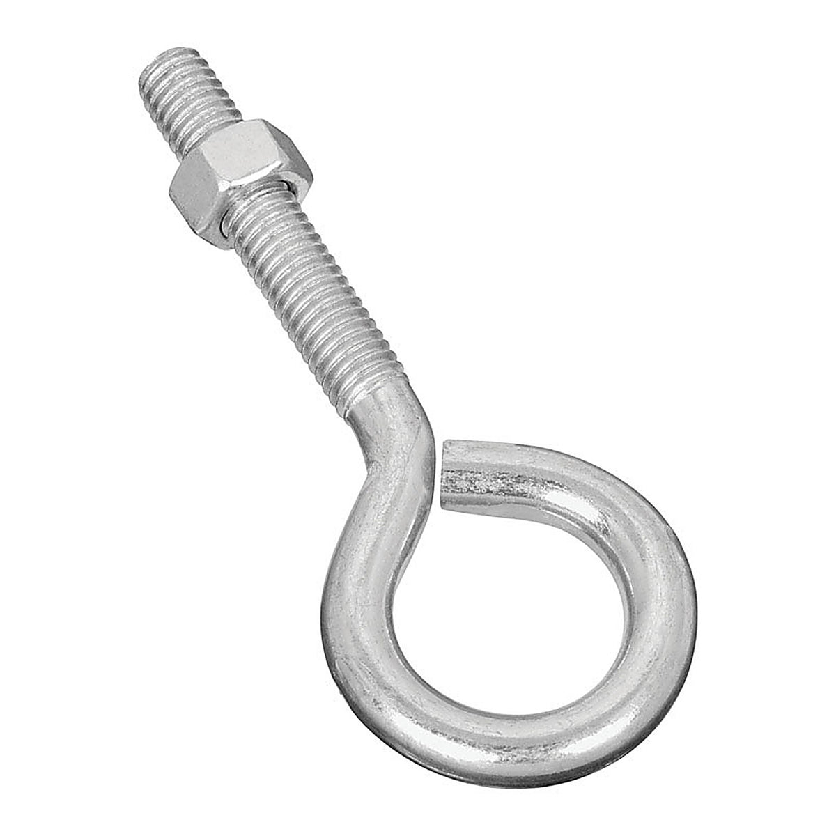 National Hardware N221-267 3/8 in. x 4 in. L Zinc-Plated Steel Eyebolt Nut Included