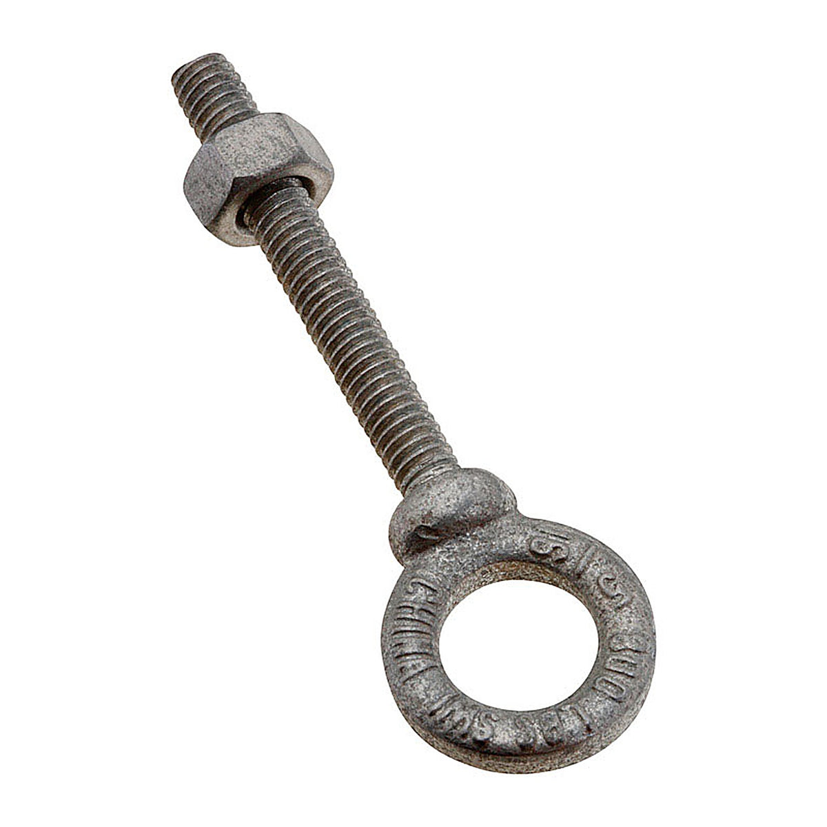 National Hardware N245-100 5/16 in. X 2-1/4 in. L Galvanized Forged Steel Eyebolt Nut Included
