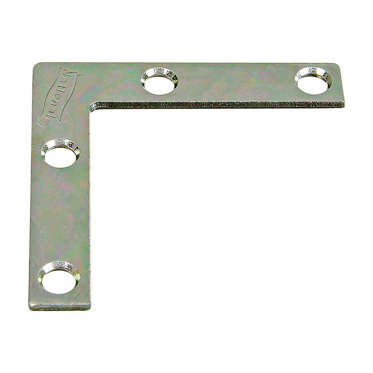 National Hardware N113-845 2 in. H x 0.375 in. W x 0.07 in. D Zinc-Plated Steel Outside Corner Brace