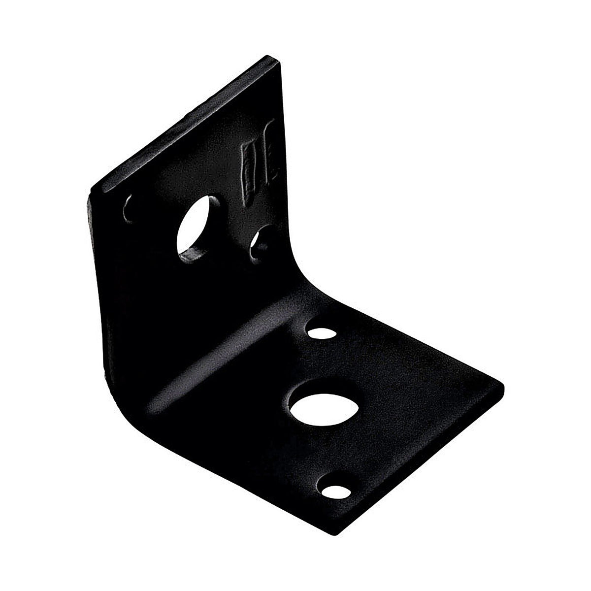 National Hardware N351-482 1.65 in. H x 1.5 in. W x 0.125 in. D Black Carbon Steel Inside/Outside Corner Brace